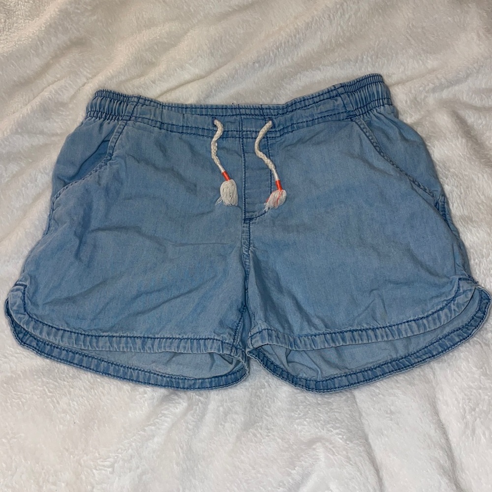 Kids girls blue Old Navy shorts. Size US 10